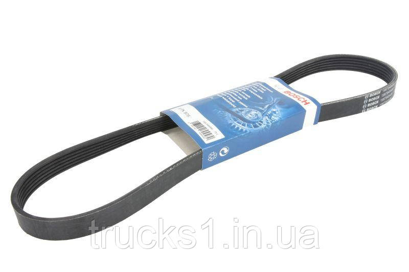 Ремінь генератора поліклиновий Peugeot Partner/307/508 02-/Citroen Berlingo/C2/C3/C4/C5 1.6 HDi 04- (6PK976) 1, фото 1