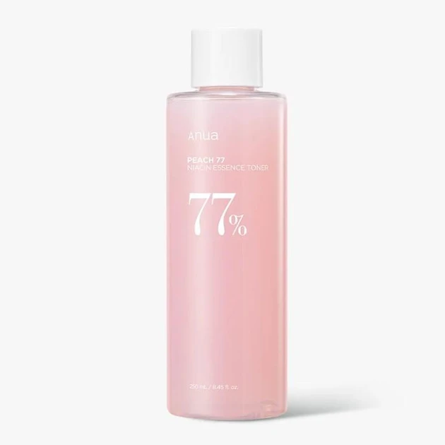 Тонер-есенція з екстрактом персика та ніацинамідом Anua Peach 77% Niacin Essence Toner 250 мл