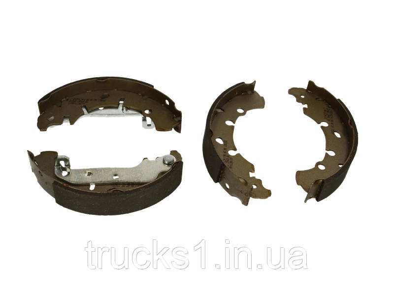 Колодки гальмівні (задні) Ford Fiesta/Fusion1.3-1.6 TDCi/DI 95-12 (барабанні) 0 986 487 599 (BOSCH), фото 1