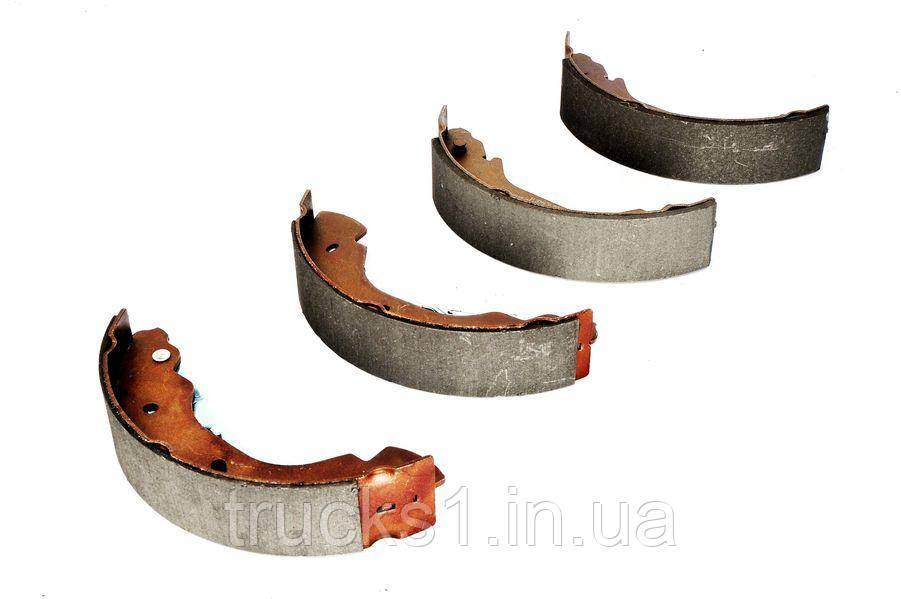 Колодки гальмівні (задні) Ford Transit 00- FWD (барабанні) (254x52) 0 986 487 660 (BOSCH), фото 1