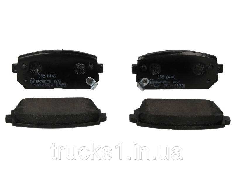 Колодки гальмівні (задні) Kia Carens III 06- 0 986 494 400 (BOSCH), фото 1