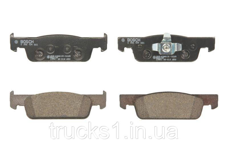 Колодки гальмівні (передні) Dacia Logan/Renault Clio 12-  0 986 494 661 (BOSCH), фото 1