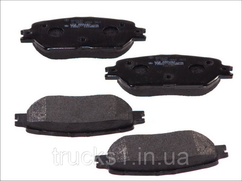 Колодки гальмівні (передні) Toyota Camry 90-02/Corolla 87-02/Rav4 94-00 0 986 494 363 (BOSCH), фото 1