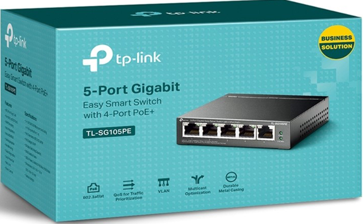 Комутатор некерований TP-Link TL-SG105PE