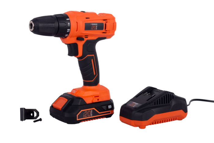 Шуруповерт акумуляторний Tekhmann TCD-30/i20 КІТ, фото 1