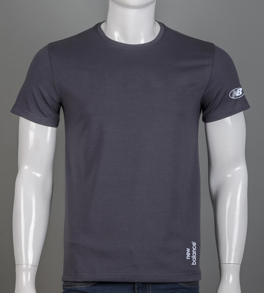 Футболка чоловіча New Balance 2408м (Уп.4шт M-XXL), Графіт