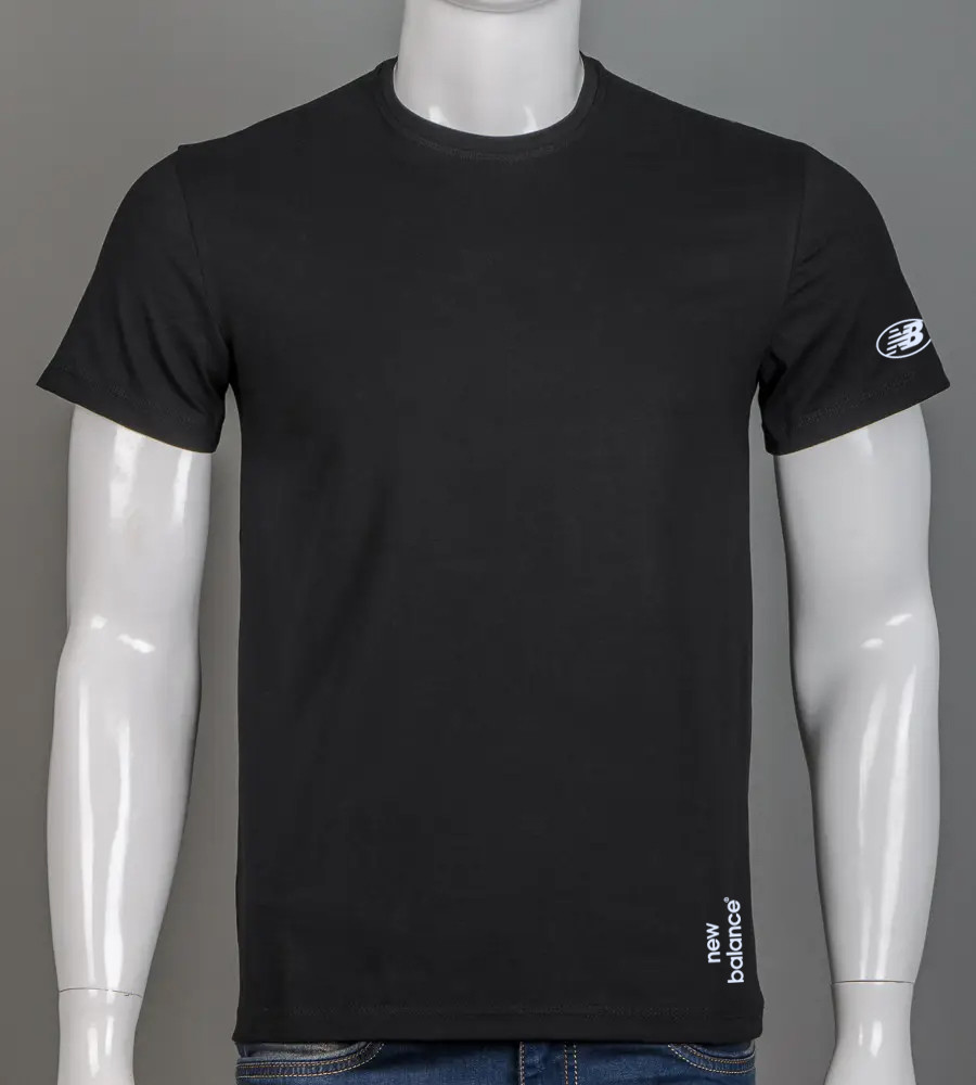 Футболка чоловіча New Balance 2408м (Уп.4шт M-XXL), Чорний