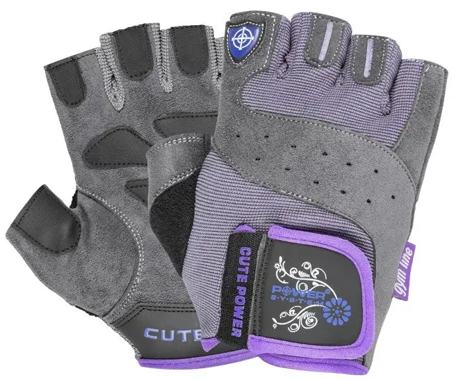 Рукавички для фітнесу Power System PS-2560 Cute Power жіночі Purple M
