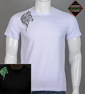 Футболка чоловіча Wolf 2508м (Уп.4шт M-XXL), Білий