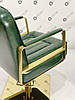 Комплект меблів для перукарських салонів краси 2в1 Bronx Gold (VM2045+870/Gold Green), фото 3