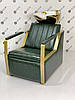 Комплект меблів для перукарських салонів краси 2в1 Bronx Gold (VM2045+870/Gold Green), фото 8