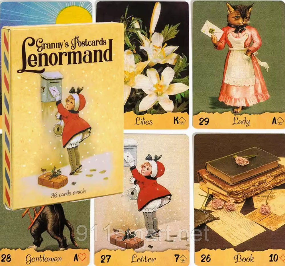 Оракул Ленорман Бабушонних листівок (Granny's Postcards Lenormand )., фото 1