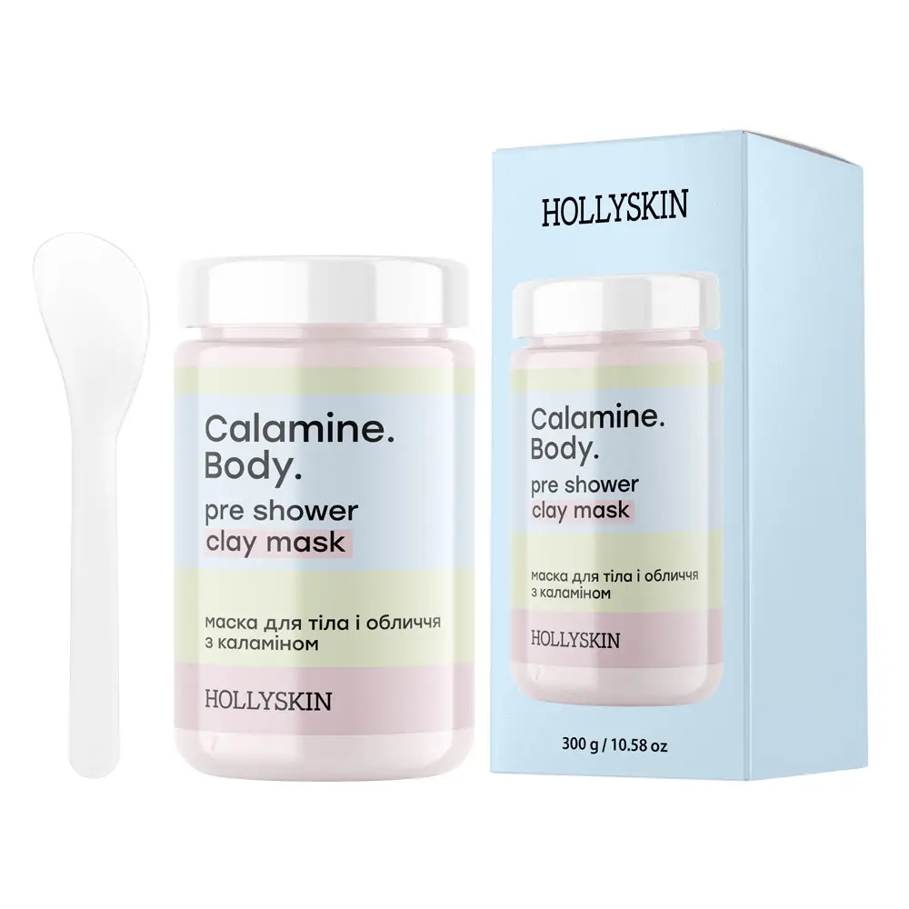 Маска для тіла і обличчя Hollyskin Calamine 300 г