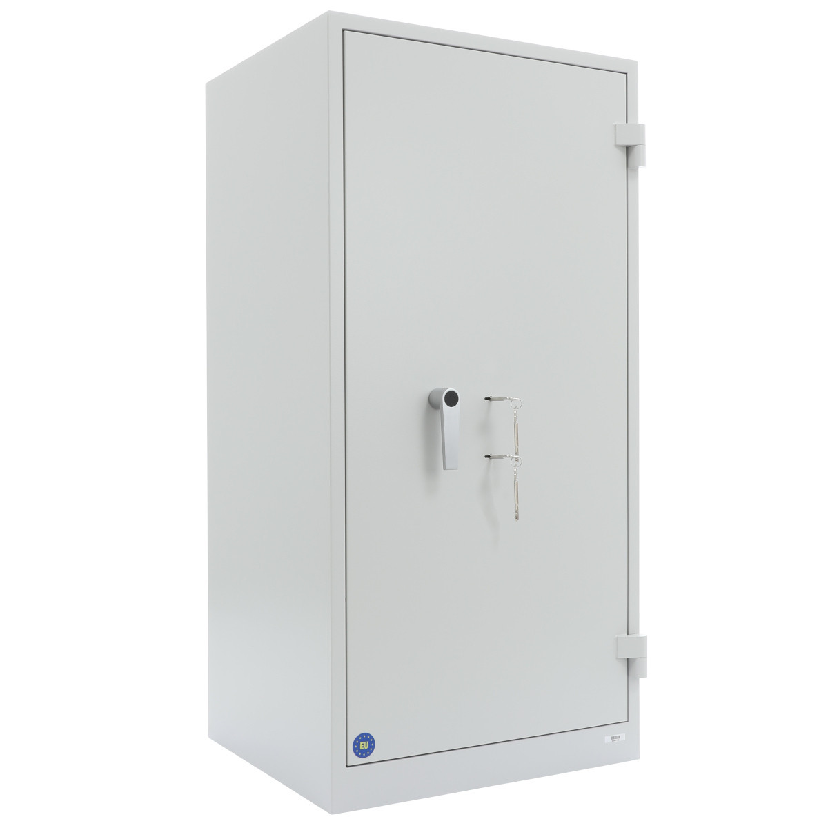 Шафа вогнестійка Blockline CF-1260 2KL, 1220х600х520 (ВхШхГ), для документів, вогнестійкість 30 хв., з 2-ма ключовими замками