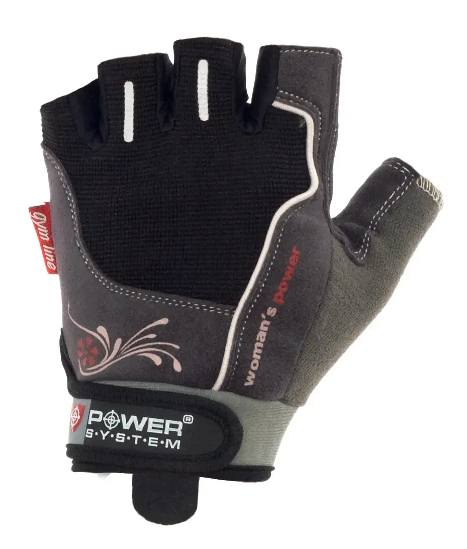 Рукавички для фітнесу Power System PS-2570 Woman’s Power жіночі Black S