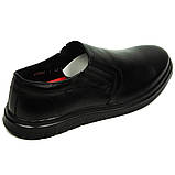 Чоловічі класичні туфлі чорні з натуральної шкіряні Mida 111984(1) розмір 43, фото 7