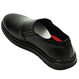 Чоловічі класичні туфлі чорні з натуральної шкіряні Mida 111984(1) розмір 43, фото 5