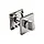 Фіксатор Квадратний WC FTZ49+11#knob SN, фото 3