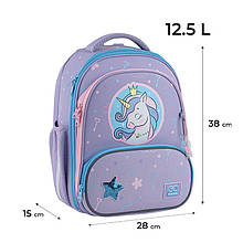 Рюкзак GoPack Education каркасний GO25-597M-3 Fairytale Unicorn