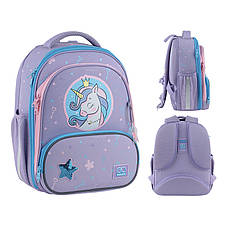Рюкзак GoPack Education каркасний GO25-597M-3 Fairytale Unicorn, фото 3