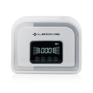 Лампа для манікюру LEDME 5B 120W SILVER з акумулятором