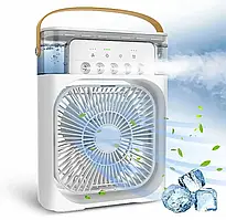 Вентилятор зі зволожувачем повітря Air Cooler Fan USB LED, Вентилятор із резервуаром для води та підсвіткою