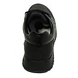 Чоловічі шкіряні кросівки чорного кольору весна-осінь на шнурівці Mida 112015(3) розмір 40, фото 6