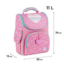 Рюкзак GoPack Education каркасний GO25-5001S-1 Pink Dreams