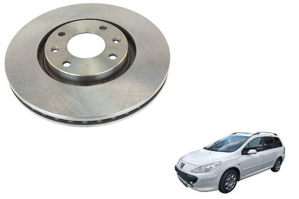 Диск гальмівний передній Peugeot 307 2001-2009 283x26x4 (VCBD4249J6)