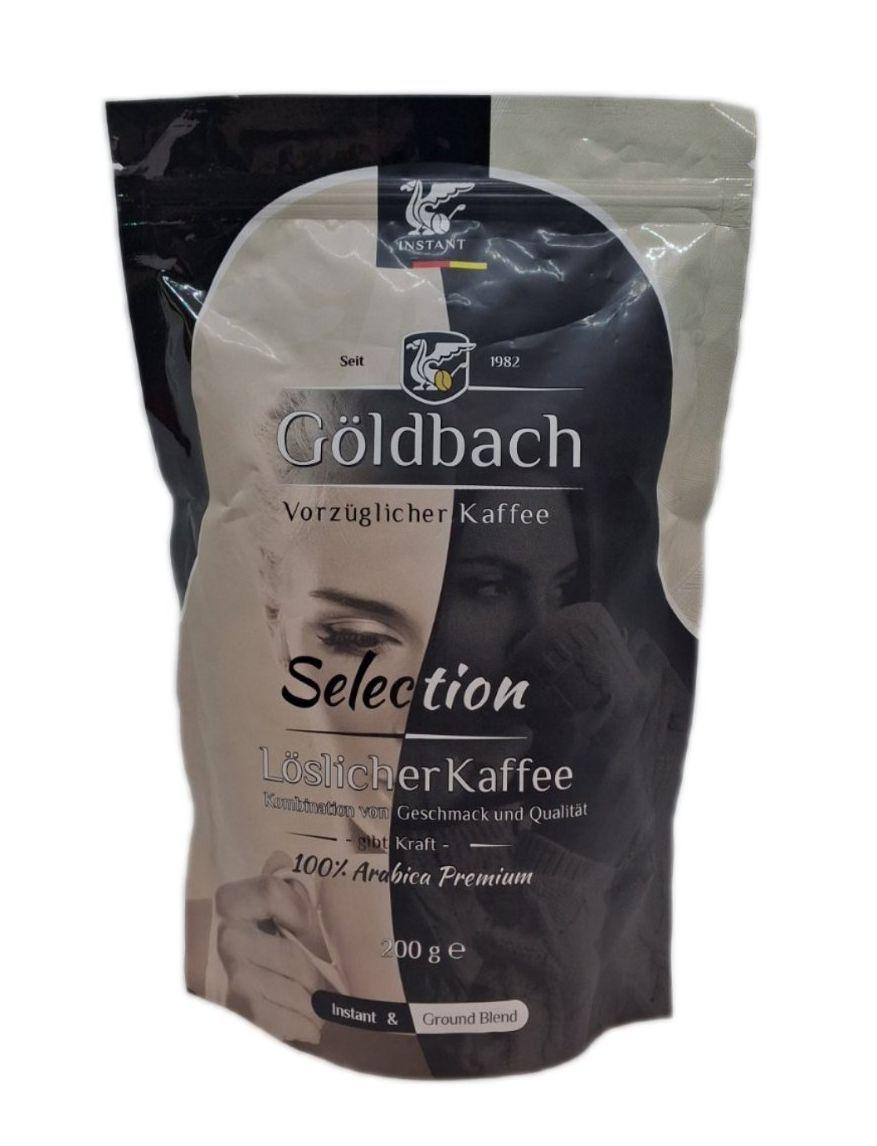 Кава розчинна Goldbach Selection 100% арабіка м/у 200 гр