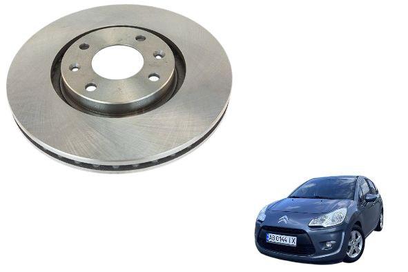 Диск гальмівний передній Citroen C3 2009-2016 283x26x4 (VCBD4249J6)