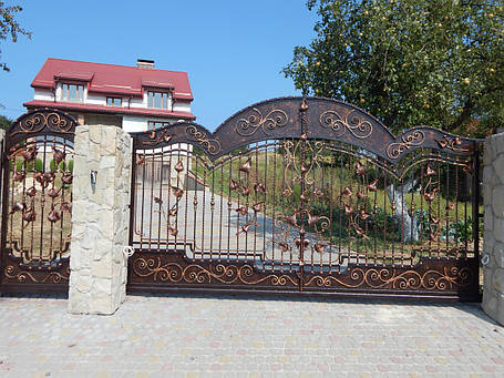 Ворота кованые Емір, Емір плюс ( Эмир), фото 1