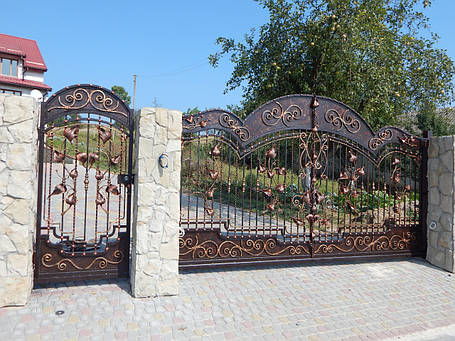 Ворота кованые Емір, Емір плюс ( Эмир), фото 3