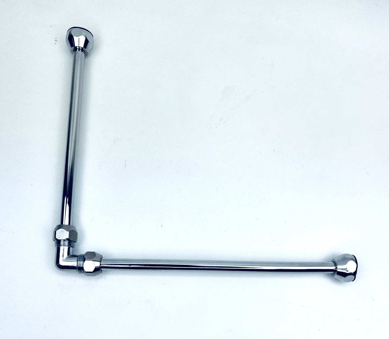 Гнучка підводка хромована 25см (10+15) бумеранг XXL мідна d10мм 1/2"ВВ FLEXY CHROME