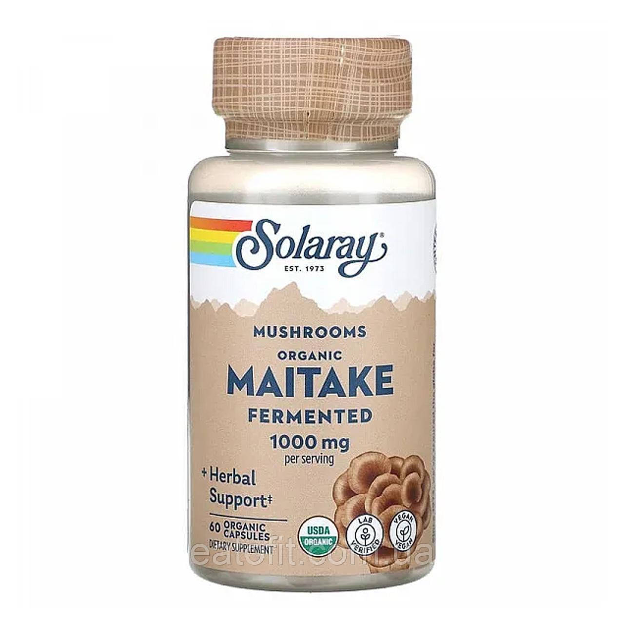 Гриби Майтаке (Fermented Maitake) 500 мг 60 капсул SOR-90847