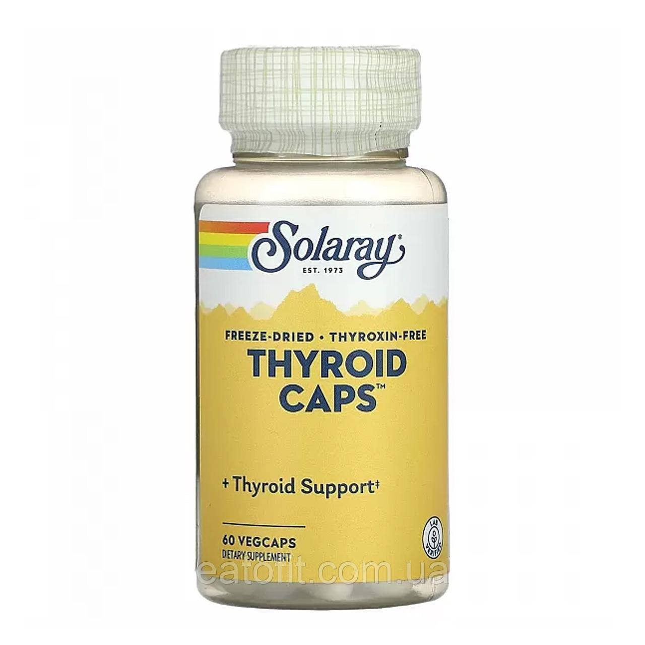 Здоров'я щитовидної залози (Thyroid Caps) 60 капсул SOR-05210