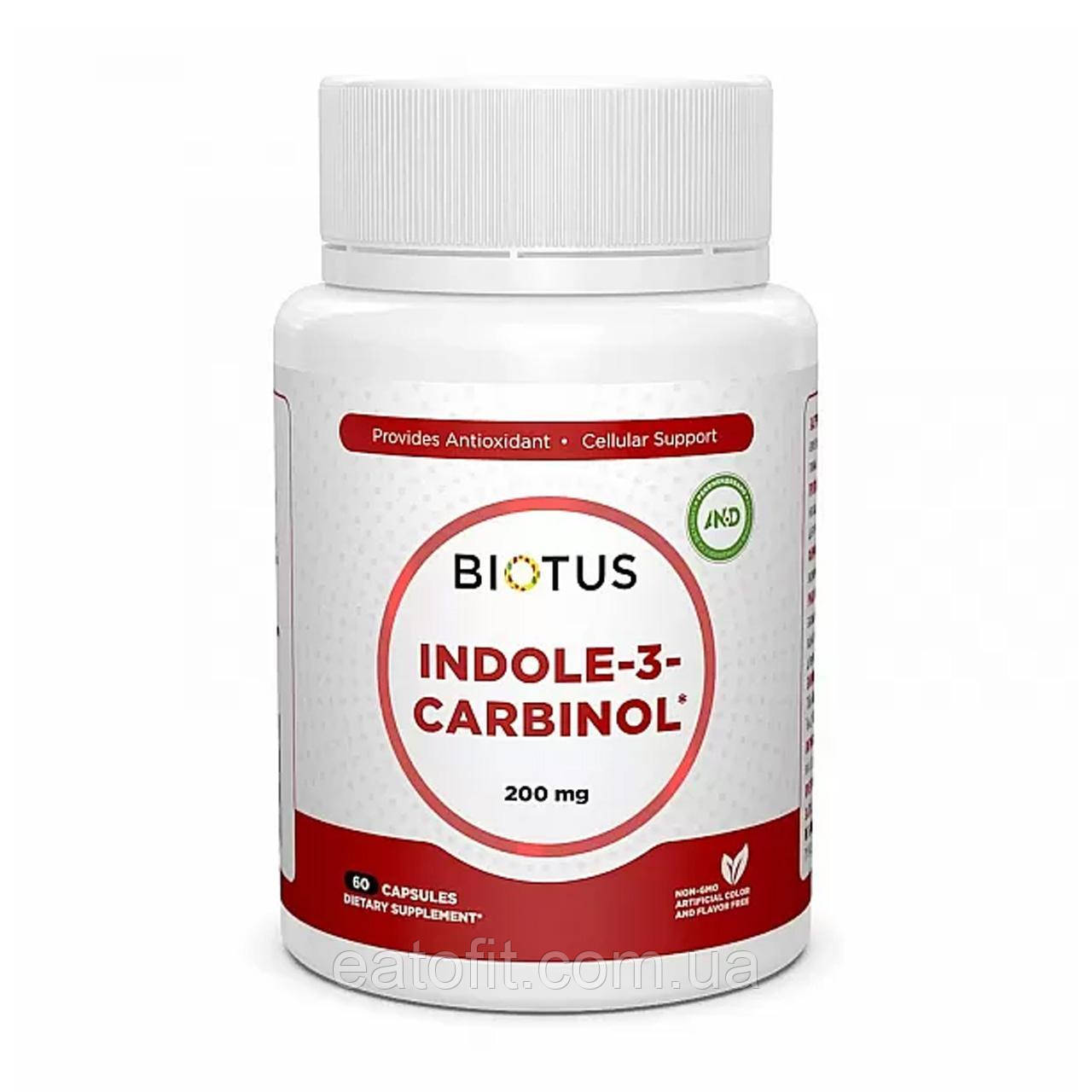 Індол-3-карбінол (Indole-3-Carbinol) 200 мг 60 капсул BIO-531026