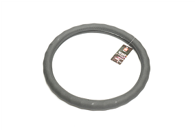 Чохол на руль чорний гладкий М  DK-M30BK