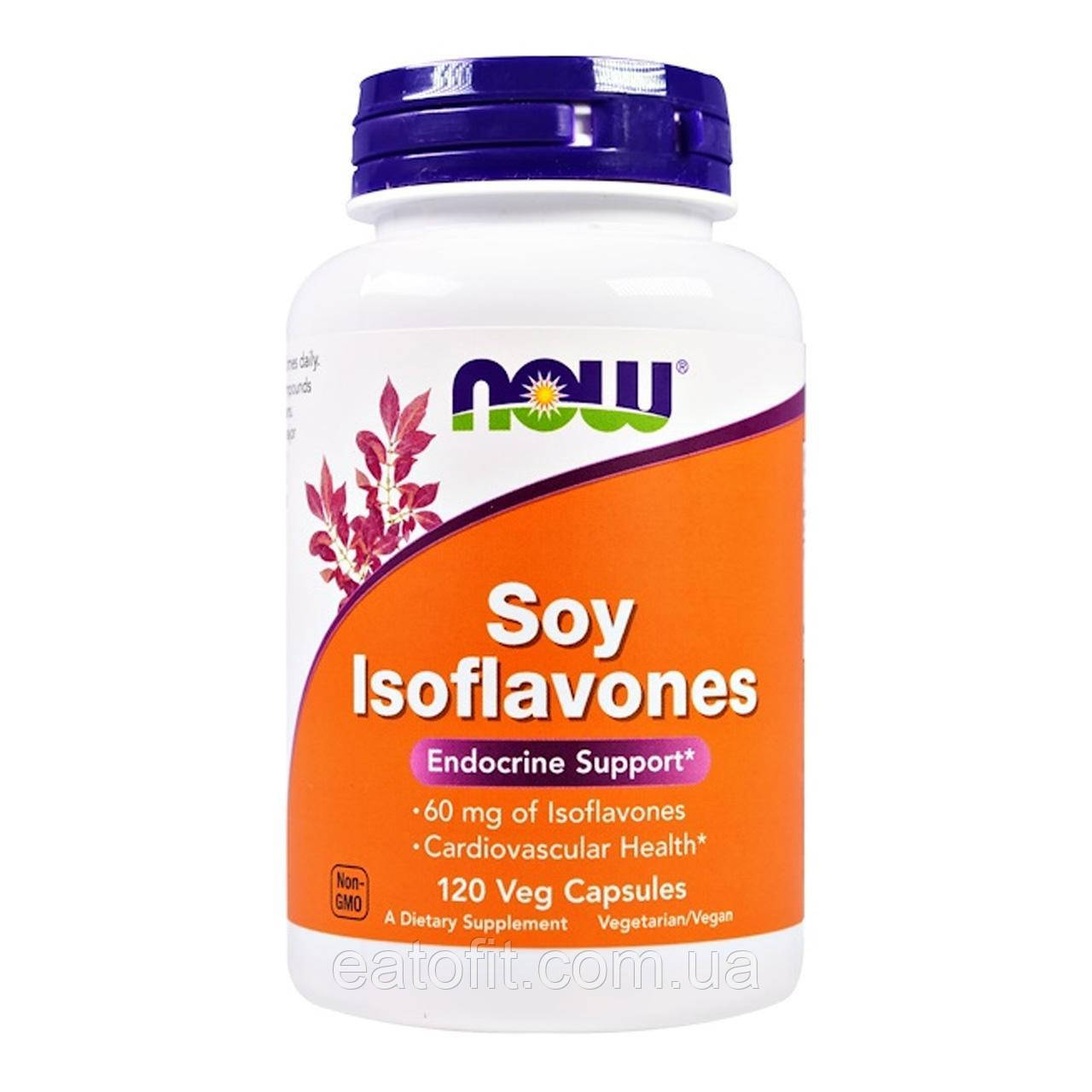Соєві ізофлавони (Soy Isoflavones) 150 мг 120 капсул NOW-03288