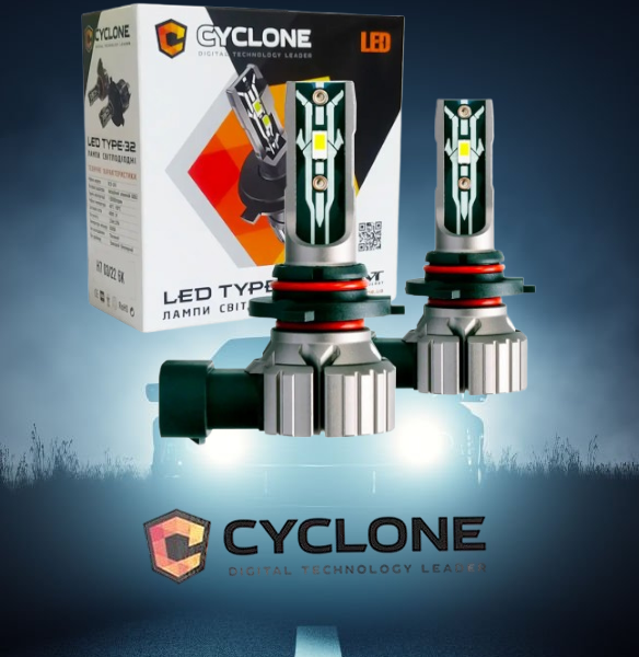 Світлодіодні лампи LED CYCLONE