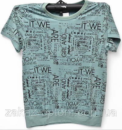 Футболка чоловіча норма гуртом (XL-5XL) Китай-132625, фото 1