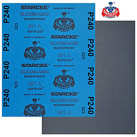 Абразивний водостійкий аркуш P240 на папері APP Matador 991 28×23см