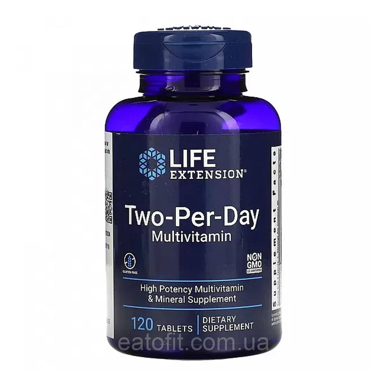 Мультивітаміни (Two-Per-Day Tablets) 120 таблеток LEX-23151