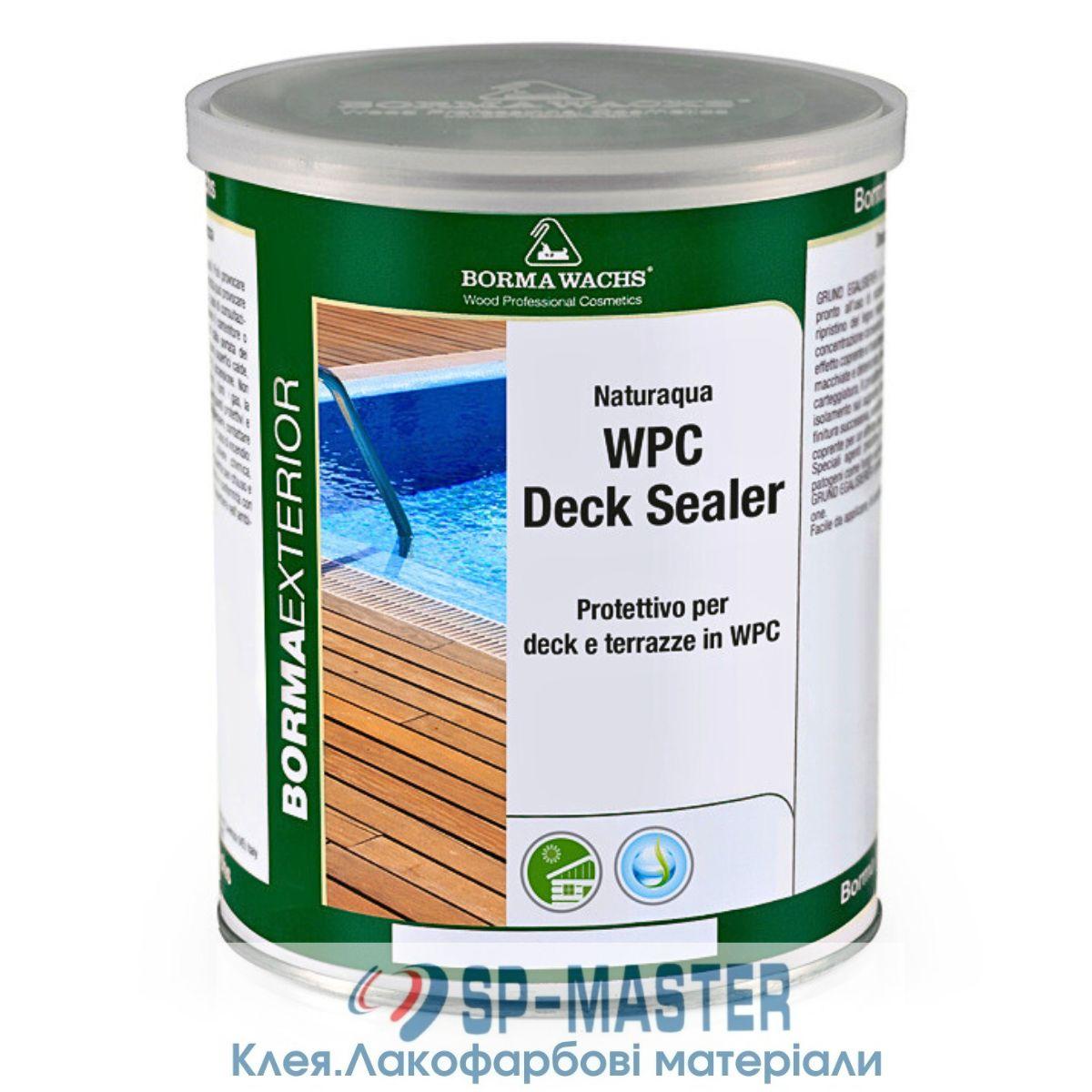 Просочення для ДПК композитної дошки WPC dec sealer 1л Borma