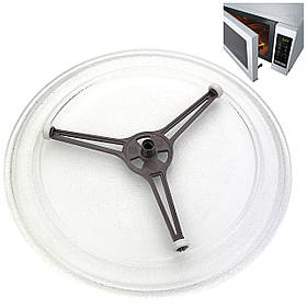 Тарілка 245 мм плоска + ролер-хрестовина для мікрохвильової печі LG 3390W1A035A