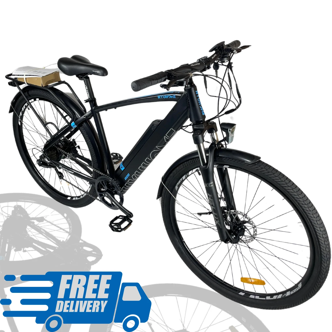 Електровелосипед 29" Ranger Man Рама 17" двигун 36V/350W, батарея 36V 12.5A/H, SHIMANO 1*7 SPEED; 2024