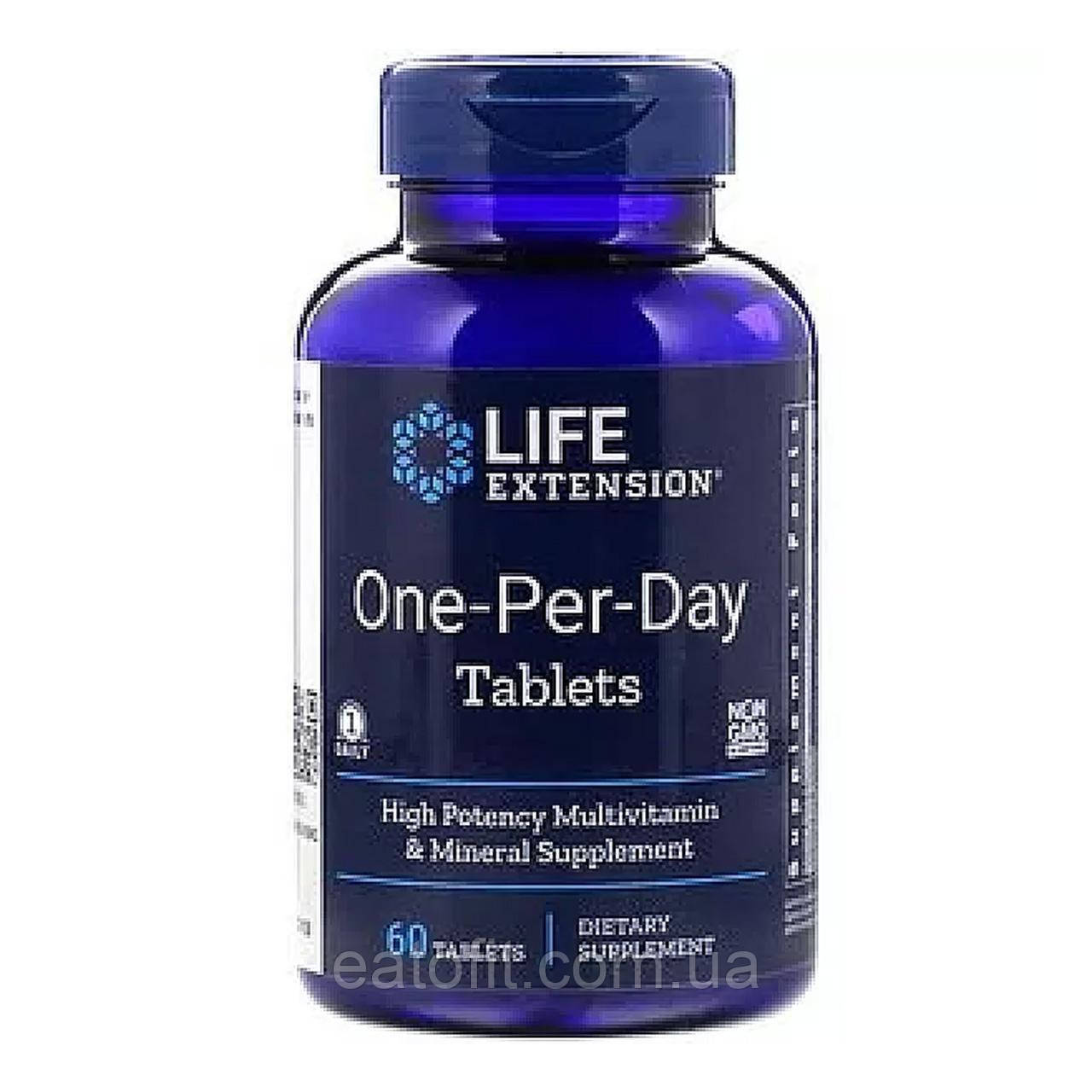 Вітамінний комплекс (One-Per-Day Tablets) 60 таблеток LEX-23136, фото 1