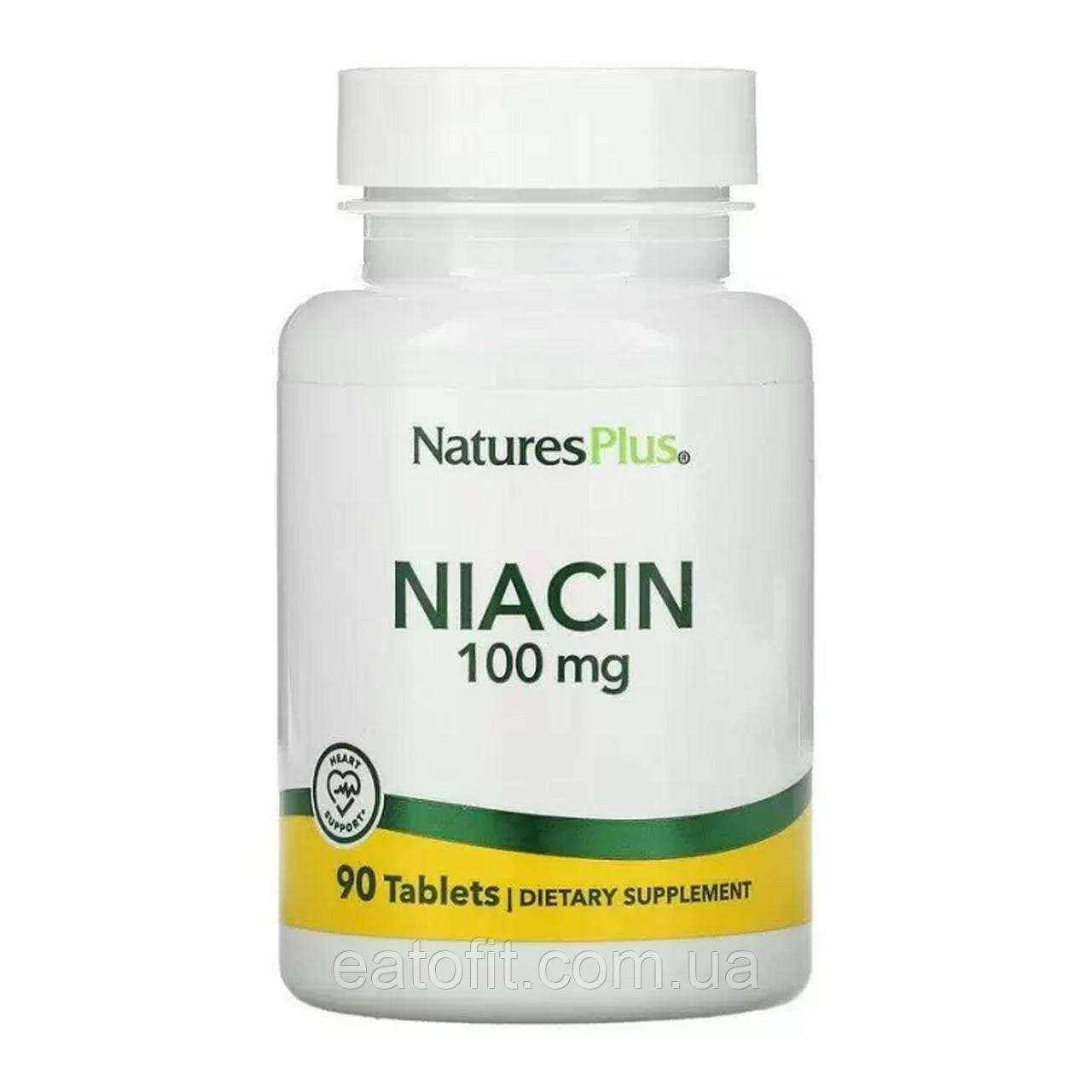 Ніацин (Niacin) 100 мг 90 таблеток NAP-01850, фото 1
