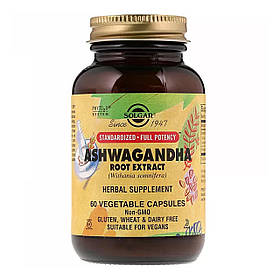Ашваганда екстракт кореня (Ashwagandha) 400 мг 60 капсул SOL-04104