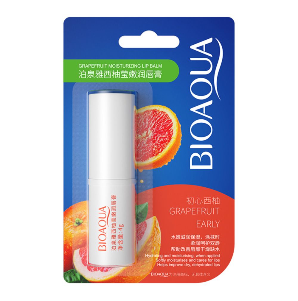 Бальзам для губ BIOAQUA Grapefruit зволожуючий 4 г